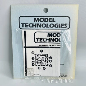 Model Technologies 1/32 F-15, F-16 and Misc Instrument Bezels MT0016 NOS New - Picture 1 of 3