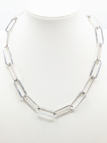 VETEMENTS Collana maglia grande SugarFix catena tono argento