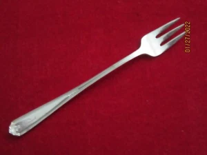 Gorham Vanity Fair Silver Plated PICKLE OLIVE FORK Pat 1923 ANTIQUE Marked - Picture 1 of 7