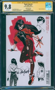 Dark Crisis #3 Dan Mora Signed Red Canary Design Variant SS CGC 9.8 - Picture 1 of 2