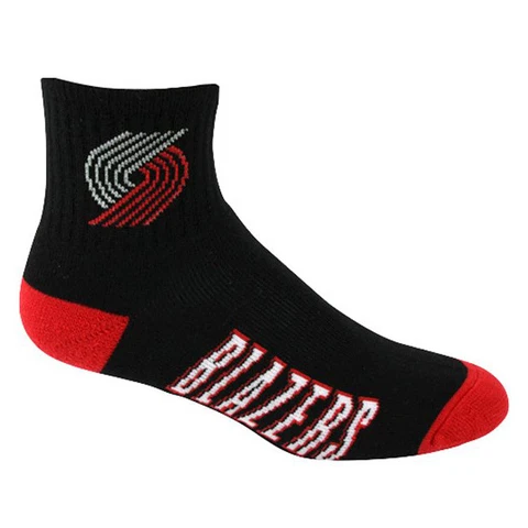 Portland Trail Blazers Socks 501 Quarter Crew Cover