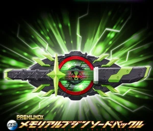 NUEVO Bandai Kamen Rider Geats PREMIUM DX Memorial Bujin Espada Hebilla Japón - Imagen 1 de 4