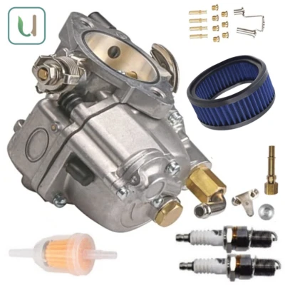 Carburador con filtro de aire para Harley Davidson Sportster Shorty SS Super E Foto 1 de 4