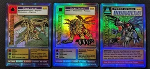 Digimon Digi Battle ST Holos 1a Edición Herculeskabuterimon, Saberleomon Casi Nuevo - Imagen 1 de 3