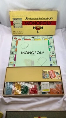 1946 Monopoly Board Game Contents Sealed New Old Stock FREE SHIPPING - Image 1 of 4