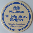 ALTER BIERDECKEL Paulaner Brauerei seit 1634 Altbayerisches Weißbier Bierfilze