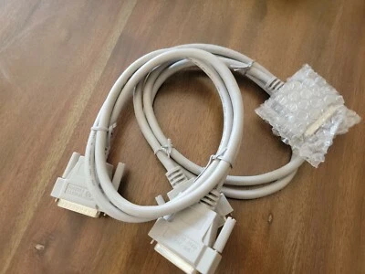 4FT DB25 25-Pin IEEE1284 Male to Female Parallel Extension Cable NEW (2 PACK) - Image 1 of 4