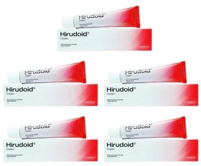 5 x HIRUDOID Bruises Inflamed Sun Burn Scars Cream 10 g. - Image 1 of 4