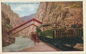 COLORADO CO - Observation Car In The Royal Gorge - Picture 1 of 2