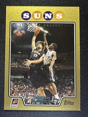 Tarjeta 2008-09 Topps #210 Robin López lámina de oro/2008 Suns Foto 1 de 2