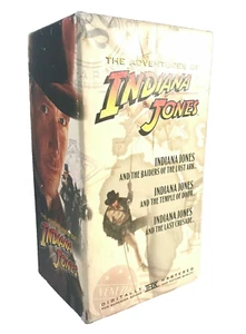 Indiana Jones VHS caja de películas (solo caja) - Imagen 1 de 3