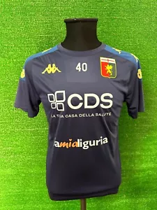 Maglia 40 GENOA Shirt Training Match Worn Indossata Jersey Camiseta Maillot - Foto 1 di 3