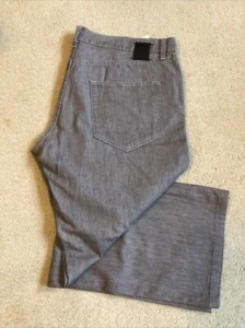 Boss by Hugo Boss 5 Pocket Jeans Gray  Size 38 x 30 100% Cotton - Picture 1 of 8
