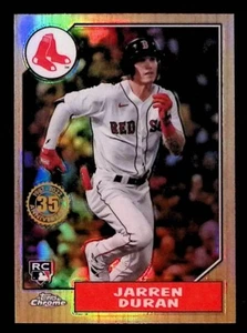Jarren Duran 2022 Topps Chrome 1987 Topps #87BC-19 RC - Picture 1 of 2