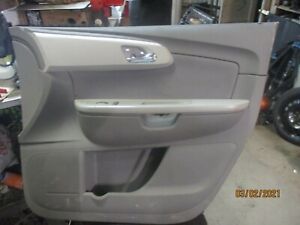 🥇 2009-2012 CHEVY TRAVERSE RIGHT PASSENGER SIDE DOOR PANEL GRAY OEM ASSEMBLY