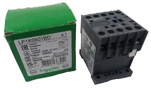 Schneider LP1K0601BD Contactor Miniature 24Vdc Coil DIN Rail 690VAC 6A 3HP NEW - Picture 1 of 6