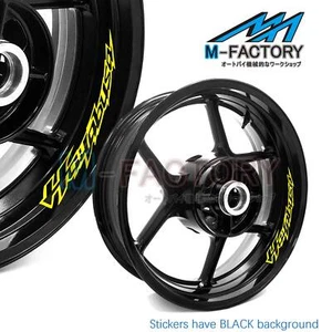 Wheel Decal 17'' Rim Sticker Tape Set For Suzuki Hayabusa GSX1300R 1999-2020 - Bild 1 von 22