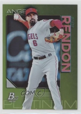 2020 Bowman Platinum Wal-Mart Chartreuse Anthony Rendon #64 - Image 1 of 2