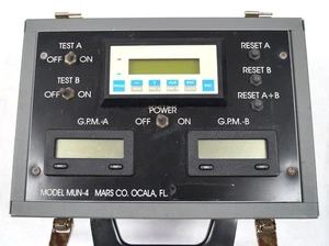 Mars Co Modell Mun-4 Durchflussmesser digital fehlender Deckel ungetestet PoR F132 - Bild 1 von 8