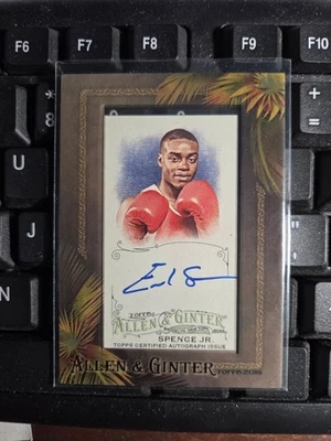 2016 Topps Allen & Ginter Errol Spence Jr. Rookie Autograph Card - Image 1 of 3