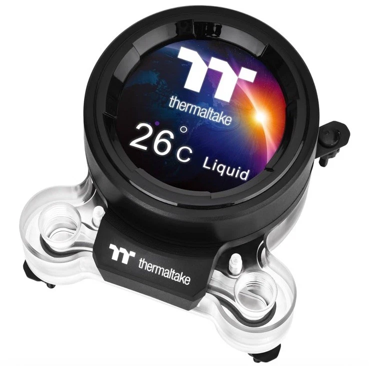 Thermaltake Pacific MX2 Ultra CPU Waterblock, 2.1 inch LCS Disaplay - Image 1 of 2