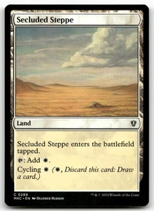 Secluded Steppe MTG Commander: Murders at Karlov Manor 289 C NM - Picture 1 of 2