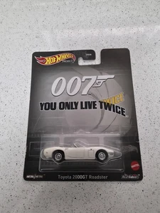 Hot Wheels Premium 007 You Only Live Twice Toyota 2000GT Roadster DMC55 - Picture 1 of 2