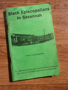 1983 Black Museum Piece SIGNED Black Episcopalians in Savannah Charles Hoskins - Picture 1 of 6
