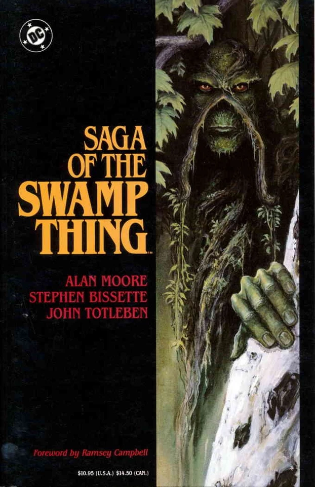Saga of the Swamp Thing, The TPB #1 FN; DC | Primera impresión de Alan Moore - con bolsa + tablero Foto 1 de 1