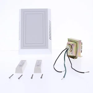 Craftmade Teiber White 2-Light Push Button Door Chime w/ Cover Transformer C102L - Picture 1 of 10