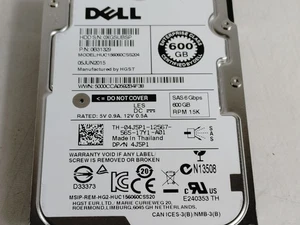 HGST Dell HUC156060CSS204 600 GB SATA II 2.5 in Enterprise Drive - Picture 1 of 6