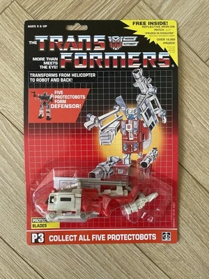 Figura de acción Transformers G1 Blades reedición Autobots Protectobot nueva Hasbro Foto 1 de 4