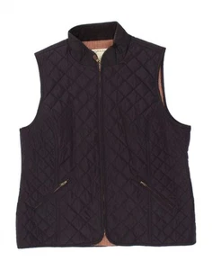 ORVIS Womens Quilted Gilet UK 14 Medium Navy Blue Polyester AQ13 - Picture 1 of 3