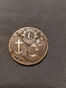 Medaglia Lions Club Gradisca D Isonzo 6.5 Cm - Imagen 1 de 4