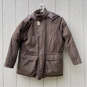 Cabelas Outfitter Series Goose Down Jacket Mens XXL Tall Parka Removable Hood - Picture 1 of 13