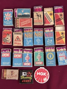 Lot Streichholzschachtel VEB Zündholzfabrik Riesa D.Z.A. Coswig Camel Zündhölzer - Bild 1 von 16