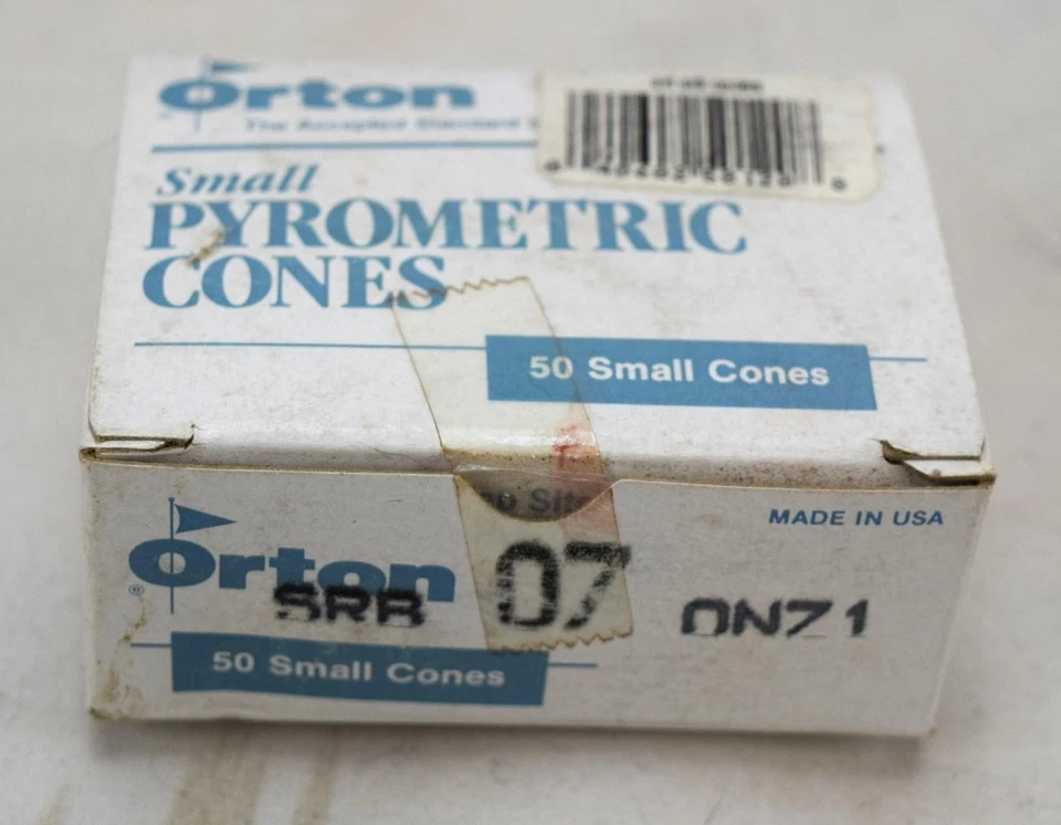 Caja de 50 conos pirométricos pequeños Orton SRB 07 ONZ1 NUEVA EN CAJA nueva en caja Foto 1 de 1