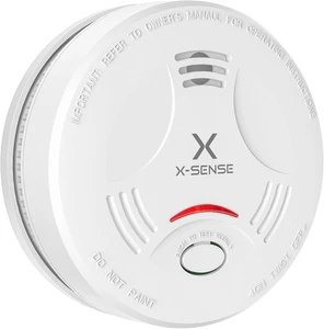 X-Sense Smoke Alarm for Home, 10-Year Battery Fire Alarm, LED 1-PACK - Picture 1 of 8