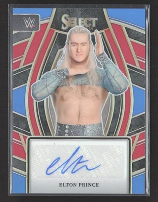 2024 Panini Select WWE - Signature Selections Elton Prince #SL-EPR Red /99 Auto - Image 1 of 2