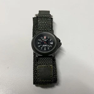 Swiss Army Green Wrist Watch with Green Fabric Strap - - Picture 1 of 11