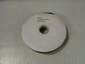R02673 1 inch Sage Green Grosgrain , 100 yards/roll - Picture 1 of 5