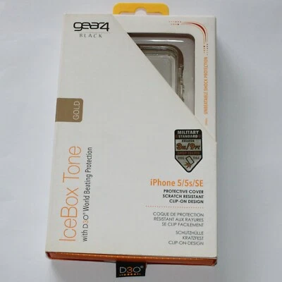 Gear4 BLACK IceBox Tone With D30 World Beating Protection iPhone 5 5S / SE 2016 - Image 1 of 3