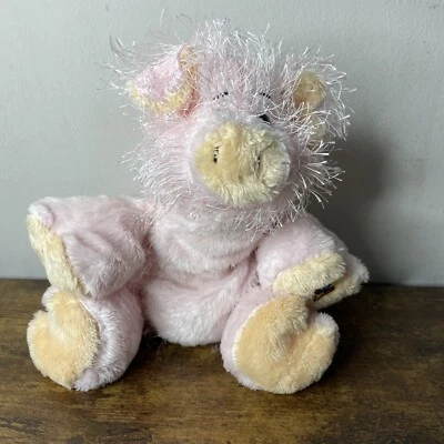 Ganz Webkinz Pink Pig Plush Stuffed Animal Toy No Code - Image 1 of 4