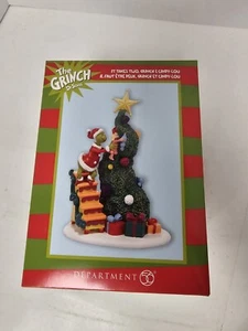 Department 56 Grinch Villages It Takes Two Grinch and Cindy Lou Accessory - Picture 1 of 2