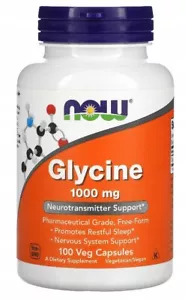 NOW FOODS GLICINA - 1000mg - 100 Cápsulas de GLICINA - Bild 1 von 1