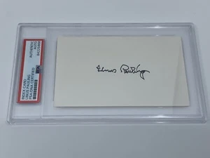 Linus Pauling Chemist Biochemist Signed Autograph Index Card PSA DNA j2f1c *68 - Picture 1 of 1