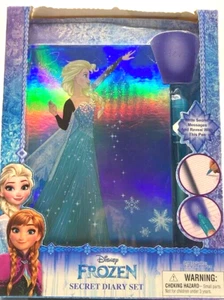 New Disney Frozen Secret Diary Set Book & Pen - Picture 1 of 3
