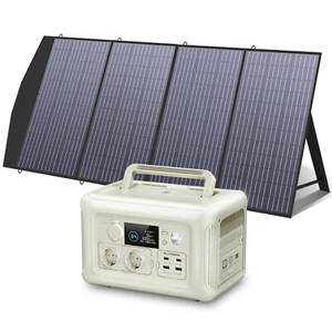 ALLPOWERS 230V Tragbarer Generator R600, 299Wh LiFePO4 Akku mit 200W Solarpanel - Bild 1 von 9