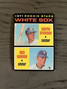 1971 Topps BB Vintage Card #13 Rookie Stars Brinkman/Maloney White Sox