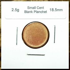 Canada Small Cent Blank Planchet (2.5g & 18.5mm) Uncirculated!!